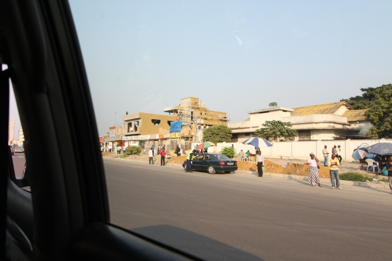 Une rue de Kinshasa