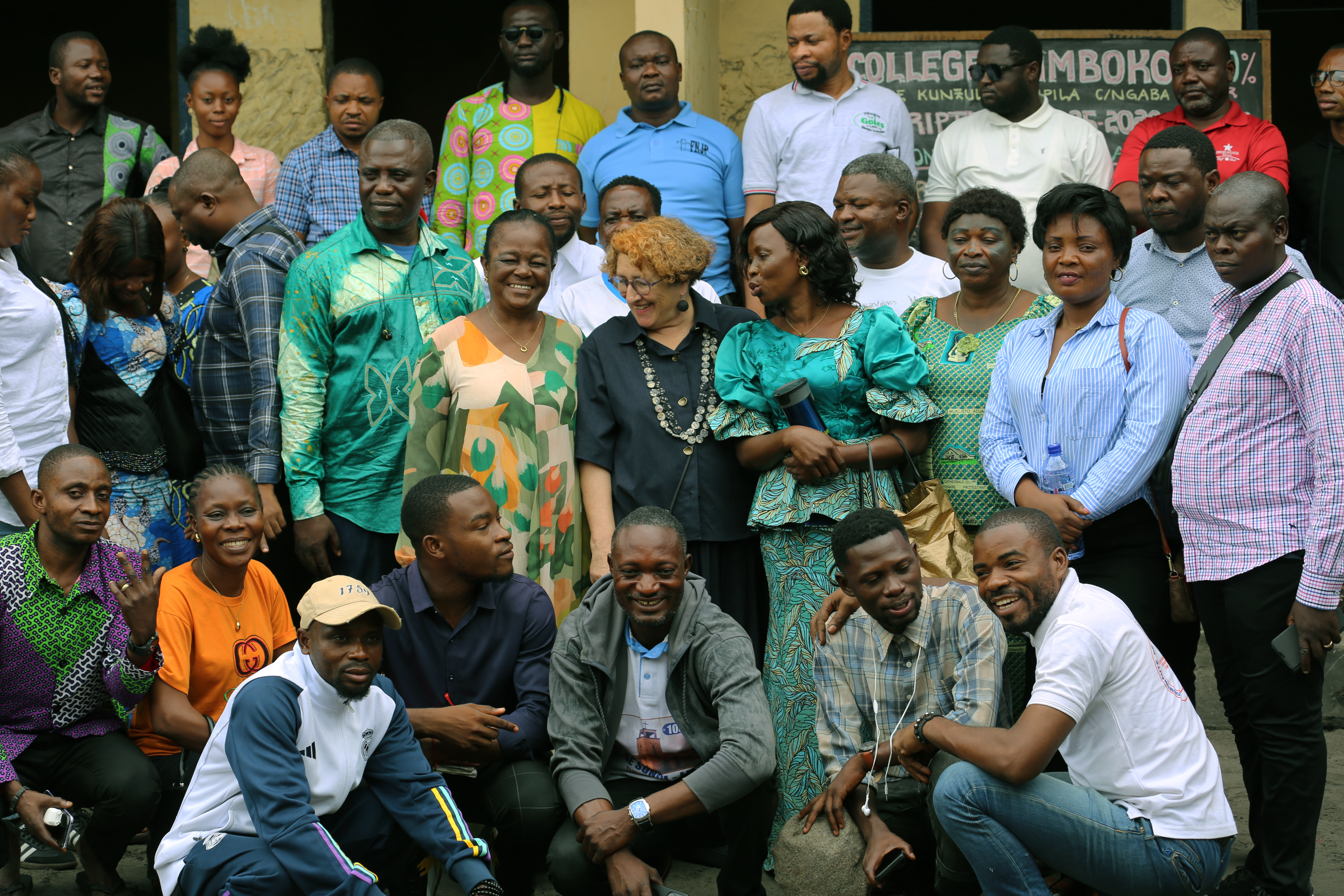 Novembre 2025 : Après notre séance de travail dans le quartier de Baobab avec la population, les enseignants et les animateurs de la CMPA